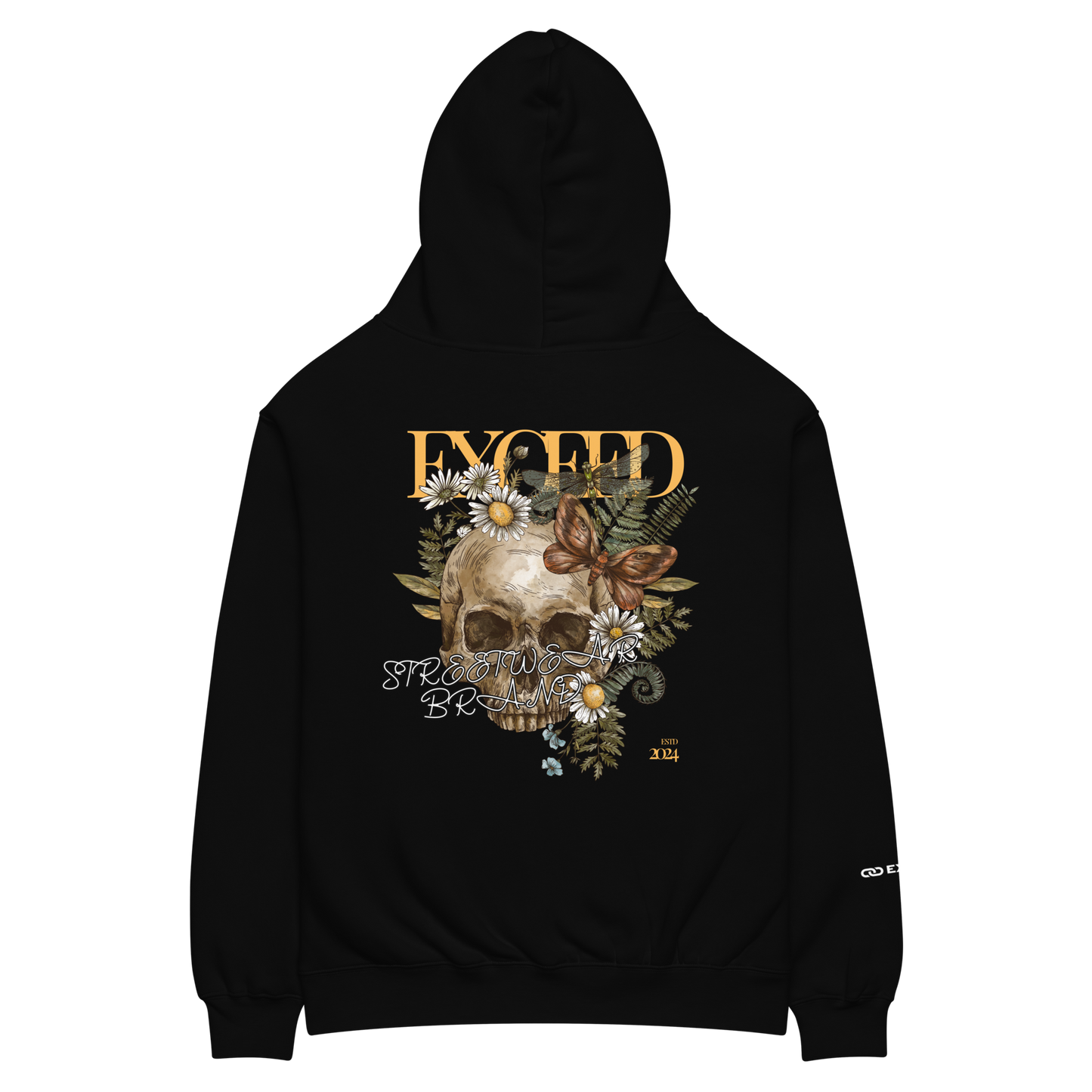 Oversized-Unisex-Hoodie Exceed Elite®️ Totenkopf Edition