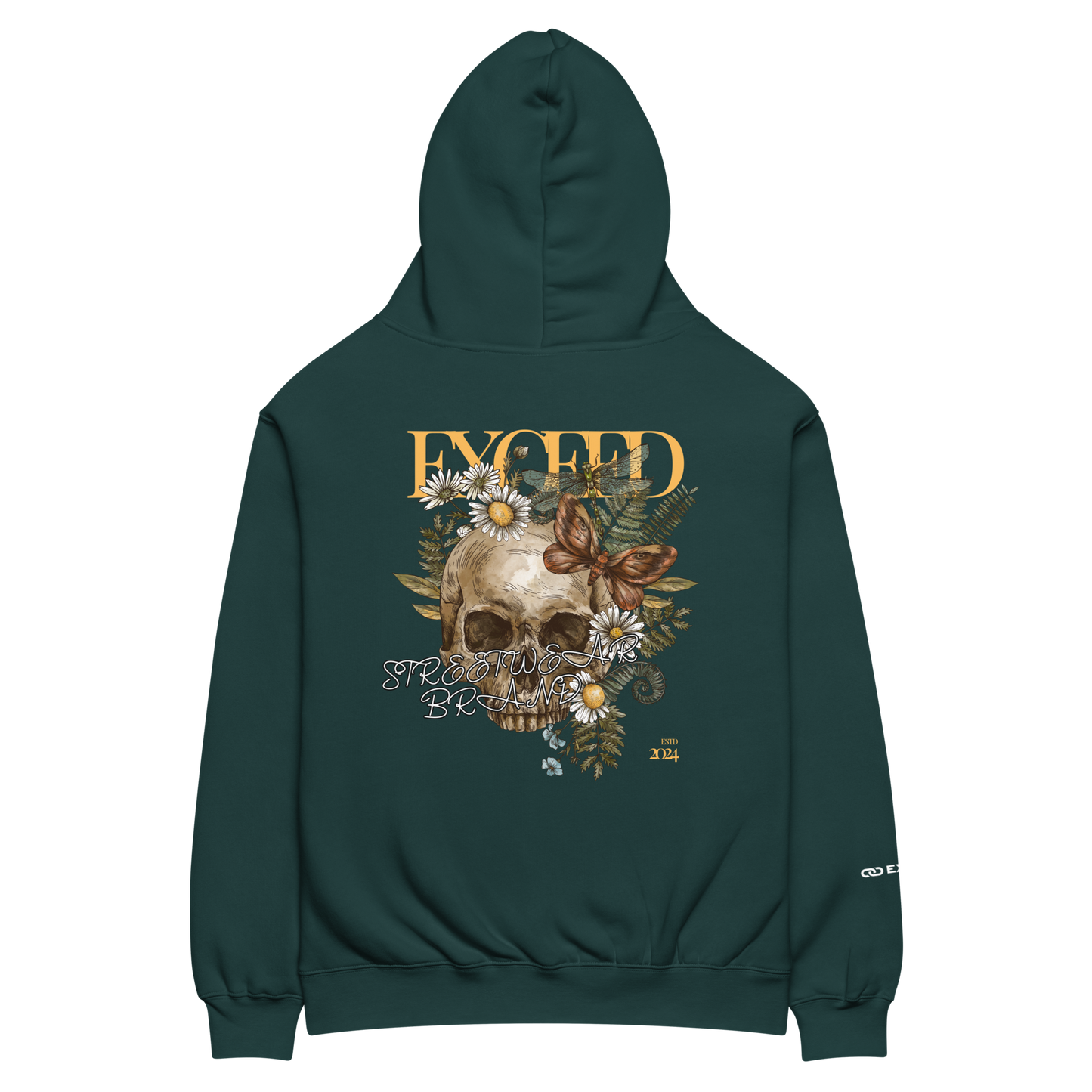 Oversized-Unisex-Hoodie Exceed Elite®️ Totenkopf Edition